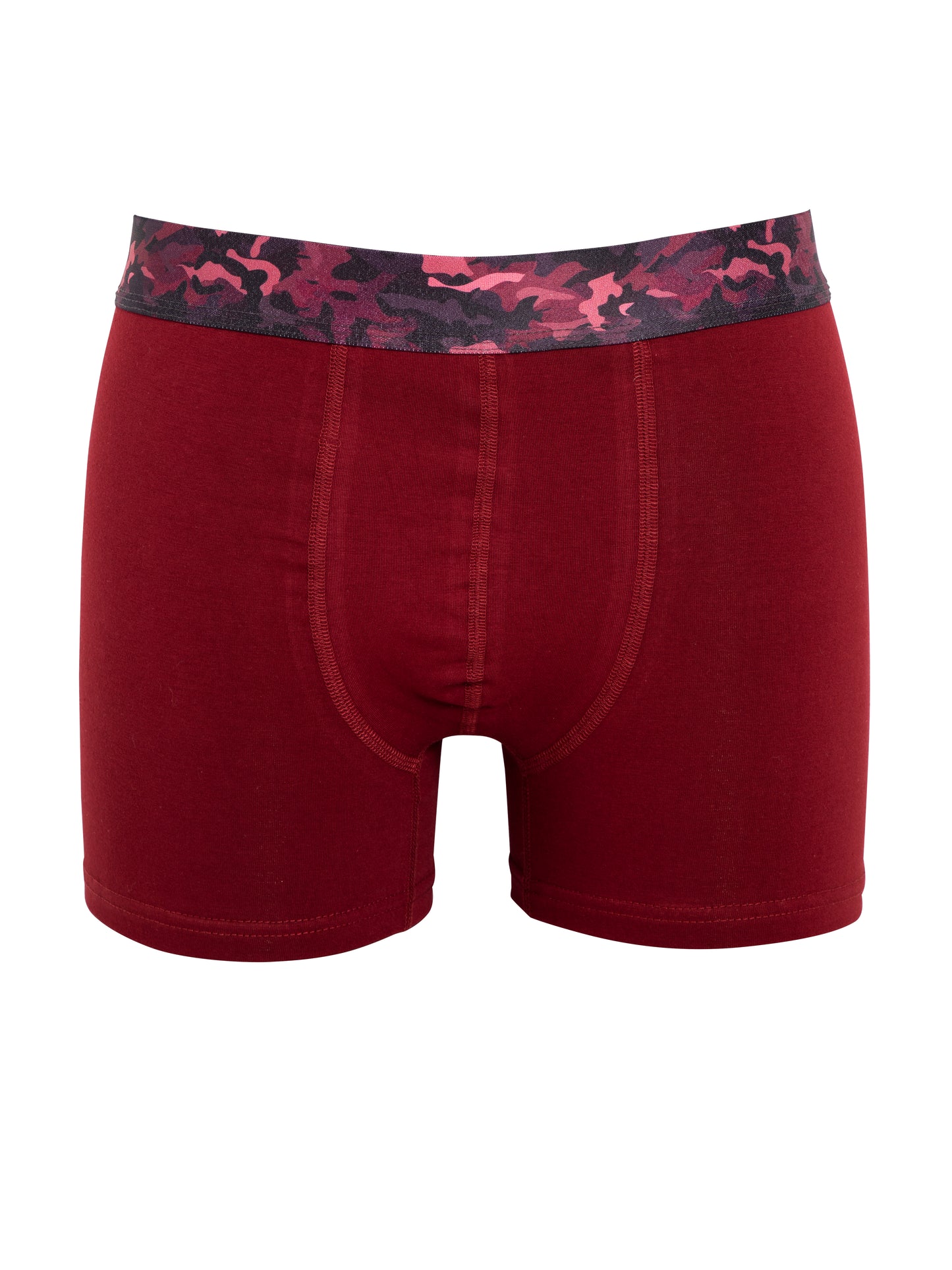 Vincent Rborn Erkek Pamuklu Esnek 6'lı Paket Boxer Tropicverse & Camouflage
