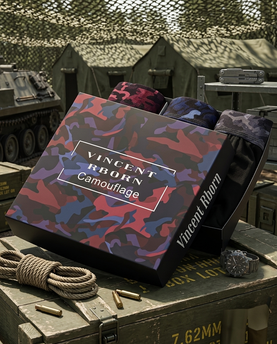 Camouflage Series Erkek Boxer