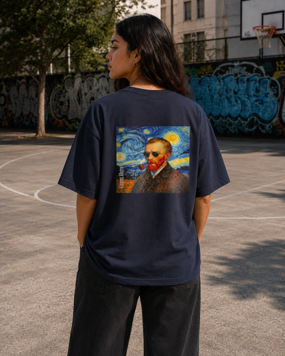 Unisex Oversize T-shirt - Van Gogh Series