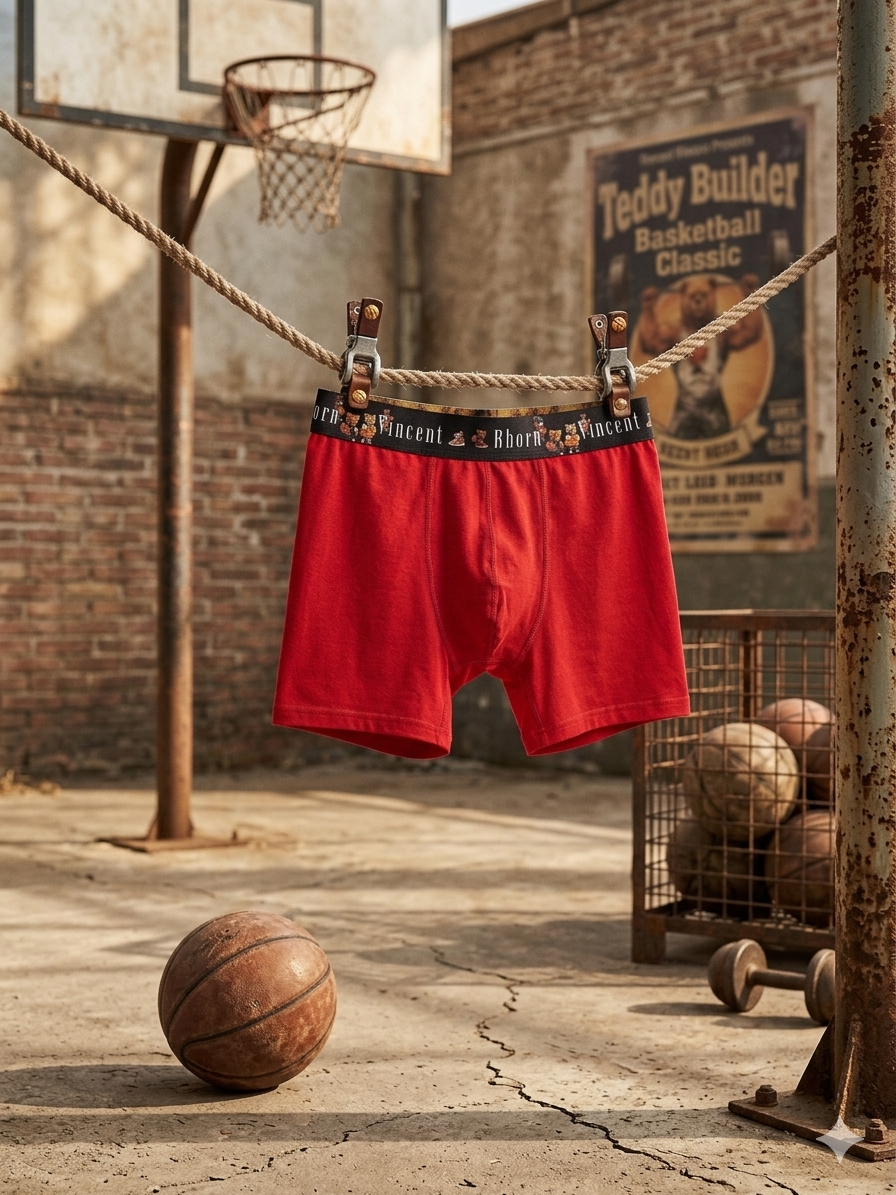 Teddy Builder Series Erkek Boxer