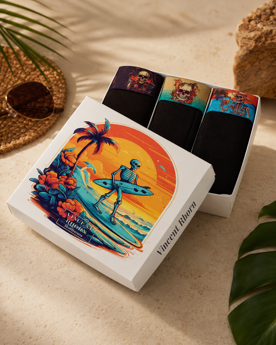 Skull Havana Series Erkek Boxer